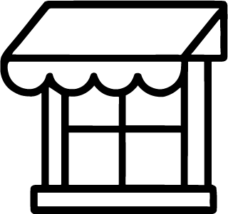 outdoor window treatments icon